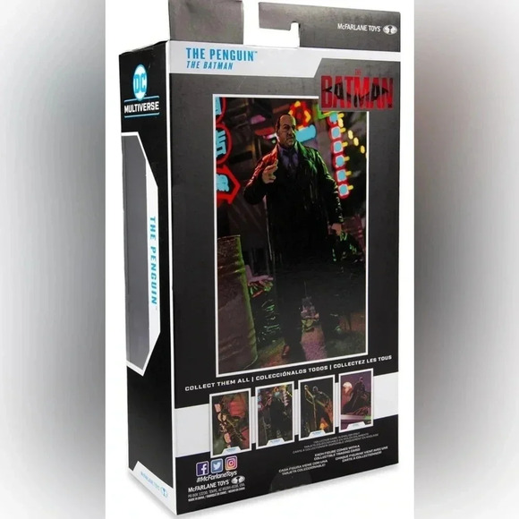 DC Multiverse - The Batman x McFarlane - The Penguin 7” Figure - BNIB 🐧 - Picture 7 of 11